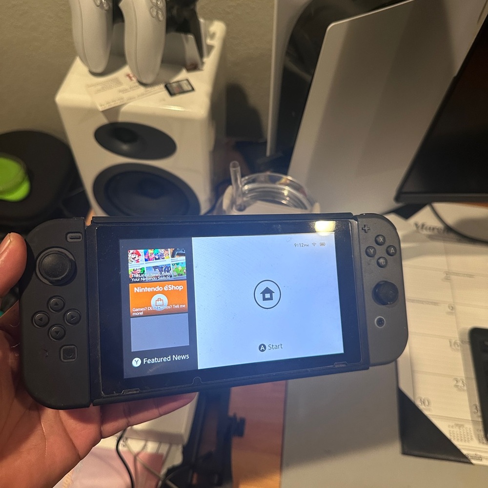 Nintendo Switch Console - Black read description